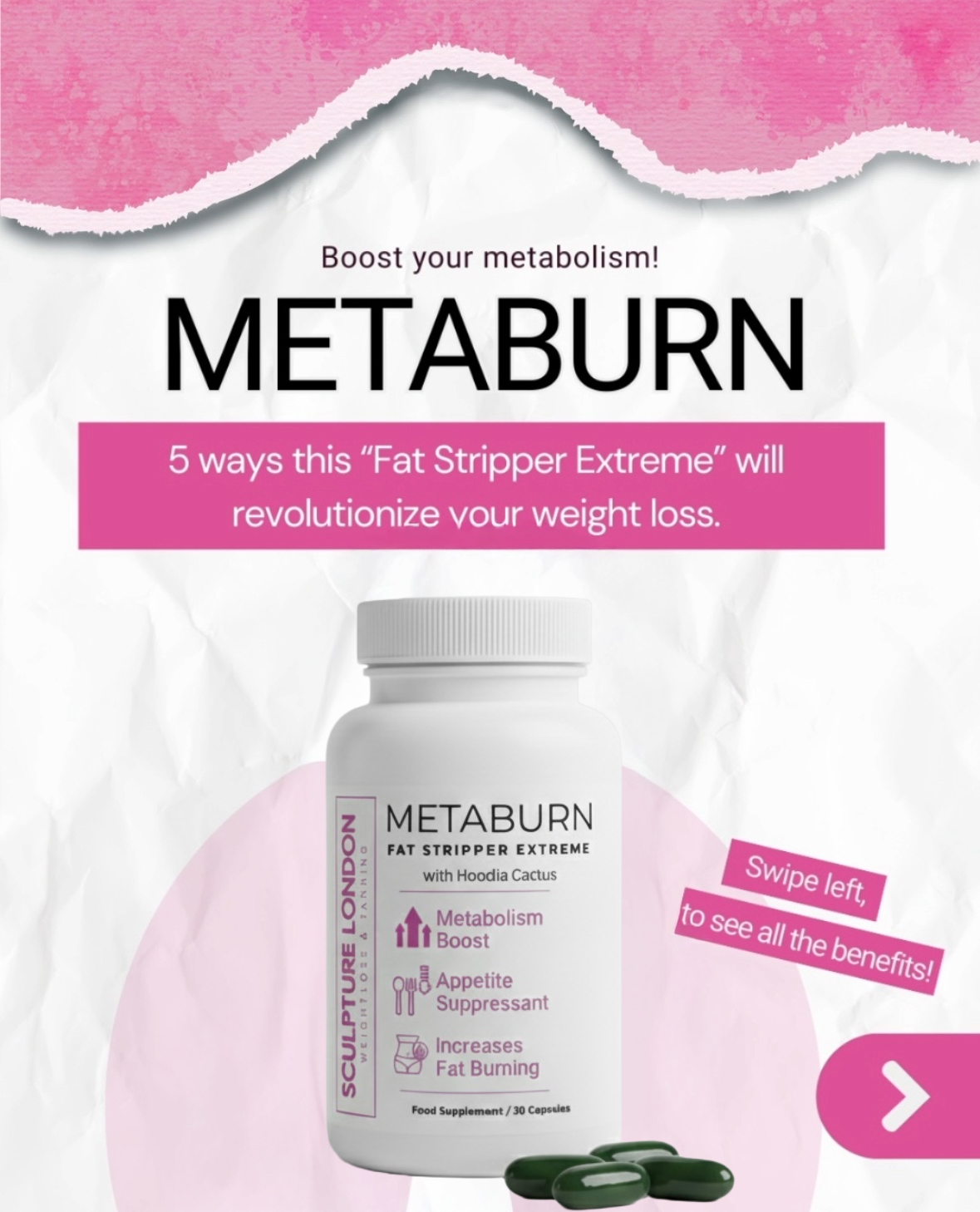 Metaburn Fat Stripper Kapseln