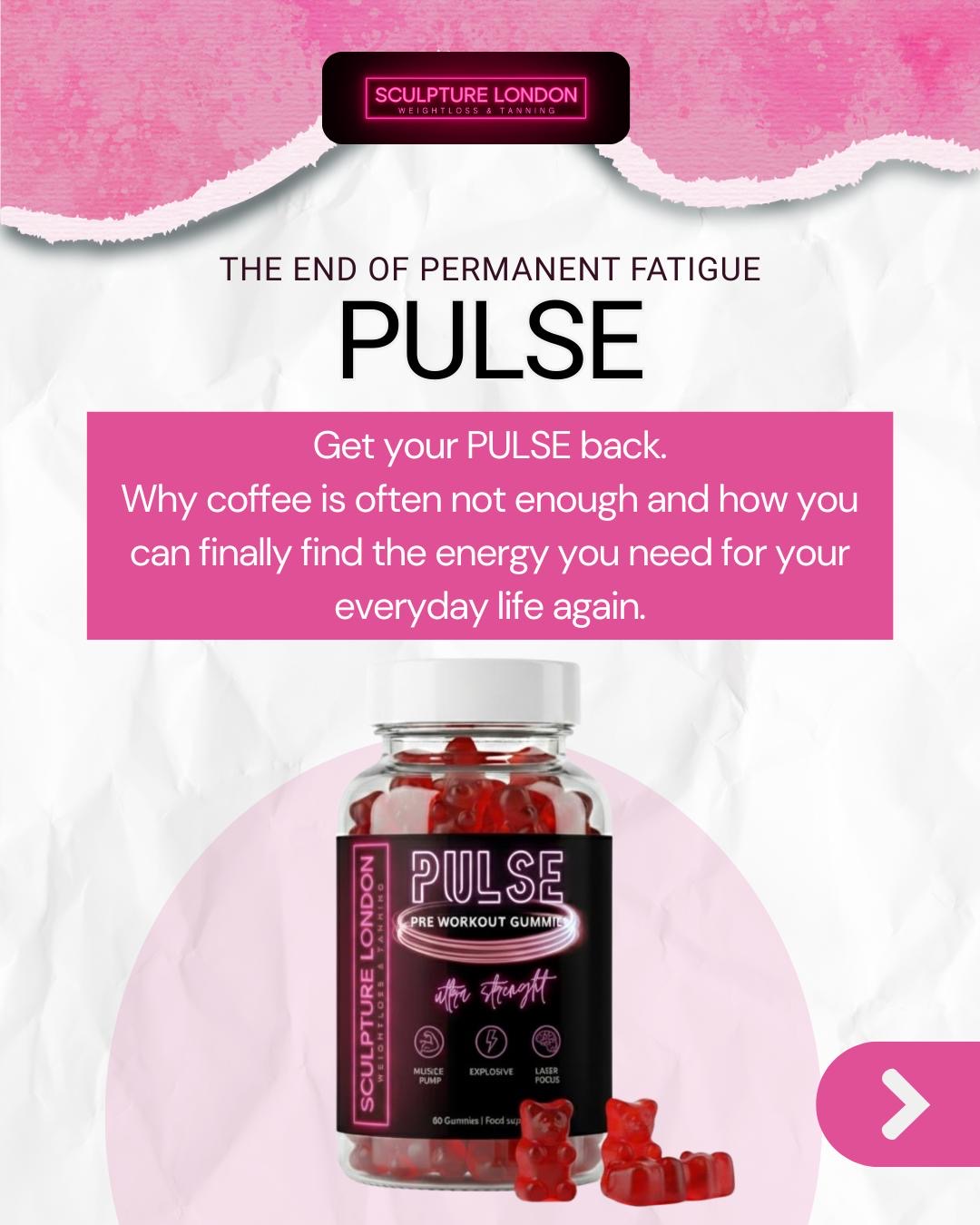 PULSE Pre Workout Gummies