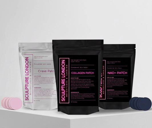 All-in-One-Kombination: Trio-Patches für Gewichtsabnahme + Energie & jugendliche Haut